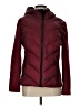 DKNY 100% Nylon Solid Burgundy Jacket Size L - photo 1