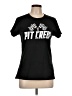 Unbranded Checkered-gingham Black Short Sleeve T-Shirt Size L (estimated) - photo 1