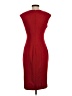 Calvin Klein Solid Red Cocktail Dress Size 4 - photo 2
