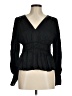 Madewell Black Long Sleeve Blouse Size 6 - photo 1