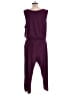 NY Collection Solid Purple Jumpsuit Size 1X - photo 2