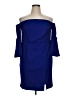 ABS Allen Schwartz Blue Cocktail Dress Size 0X - photo 1