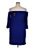 ABS Allen Schwartz Blue Cocktail Dress Size 0X - photo 2