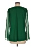 CATHERINE Catherine Malandrino Green Long Sleeve Blouse Size 6 - photo 2
