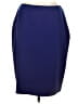 Kasper Solid Blue Formal Skirt Size 14 - photo 1
