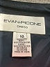 Evan Picone 100% Polyester Solid Blue Casual Dress Size 10 - photo 7