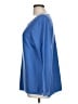 Sara Campbell Blue Pullover Sweater Size L - photo 5