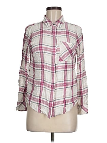 White House Black Market Long Sleeve Button-Down Shirt (view 1)