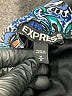 Express 100% Polyester Paisley Blue Cocktail Dress Size M - photo 7