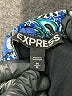 Express 100% Polyester Paisley Blue Cocktail Dress Size M - photo 9