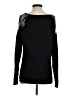 Boston Proper Solid Black Long Sleeve Top Size S - photo 2