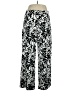 Three Dots Print Black Casual Pants Size XL - photo 1