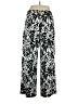 Three Dots Print Black Casual Pants Size XL - photo 2