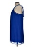 BCX 100% Polyester Solid Blue Cocktail Dress Size L - photo 5