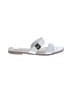 Steve Madden 100% Leather White Sandals Size 10 - photo 1