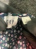 Gap 100% Rayon Blue Sleeveless Blouse Size S - photo 7