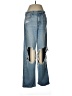 American Eagle Outfitters Color Block Blue Jeans Size 8 - photo 1
