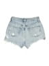 AGOLDE 100% Cotton Blue Denim Shorts Size 24 waist - photo 2