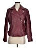 Max Studio 100% Polyurethane Burgundy Jacket Size M - photo 1