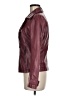 Max Studio 100% Polyurethane Burgundy Jacket Size M - photo 5