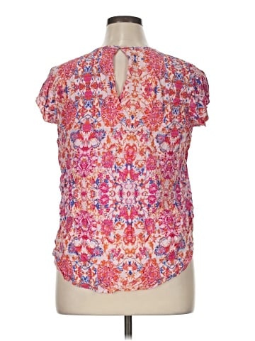 Rose & Thyme Short Sleeve Blouse (view 2)