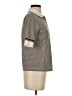 Tail Houndstooth Brown Short Sleeve Blouse Size XS - photo 4