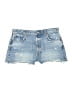 Zara Blue Denim Shorts Size 8 - photo 1