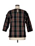 Talbots 100% Cotton Black 3/4 Sleeve Blouse Size 0X - photo 2