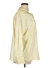 Maison d' Amelie Stripes Yellow Long Sleeve Blouse Size XL - photo 4
