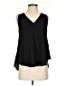Shein Black Sleeveless Blouse Size 4 - photo 1