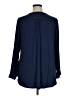 Pleione 100% Polyester Blue 3/4 Sleeve Blouse Size XL - photo 2