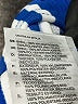 Adidas 100% Nylon Color Block Blue Track Pants Size XS - photo 8