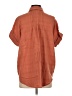 Madewell Solid Orange Short Sleeve Button-Down Shirt Size XS - photo 2