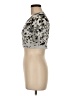 BCBGMAXAZRIA Silver Cardigan Size M - photo 5
