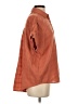Madewell Solid Orange Short Sleeve Button-Down Shirt Size XS - photo 4