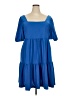 BCBG Paris Blue Casual Dress Size XXL - photo 1