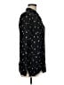 J.Jill Stars Black Long Sleeve Blouse Size M - photo 4