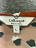 La Roque Brown Long Sleeve Silk Top Size L - photo 7