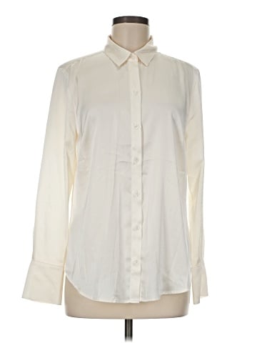 Banana Republic Factory Store Long Sleeve Blouse (view 1)