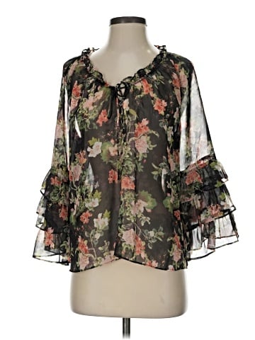 Alice + Olivia 3/4 Sleeve Blouse (view 1)