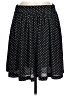 CeCe 100% Polyester Polka Dots Black Casual Skirt Size 12 - photo 1
