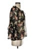 Alice + Olivia 100% Polyester Black 3/4 Sleeve Blouse Size S - photo 4