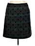 Talbots Polka Dots Plaid Teal Wool Skirt Size 16 - photo 2