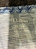 L.L.Bean Chevron-herringbone Blue 3/4 Sleeve Blouse Size XL - photo 7