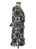 Shein Paisley Blue Cocktail Dress Size 6 - photo 4