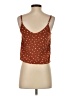 Madewell 100% Viscose Brown Button-Down Cami Top in Inkspot Dots Size 0 - photo 2