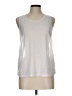 Unbranded 100% Polyester Silver Sleeveless T-Shirt Size L - photo 1
