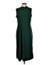MICHAEL Michael Kors Solid Green Casual Dress Size L - photo 1