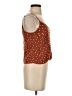 Madewell 100% Viscose Brown Button-Down Cami Top in Inkspot Dots Size 0 - photo 4