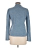 Madewell Houndstooth Blue Turtleneck Sweater Size M - photo 2
